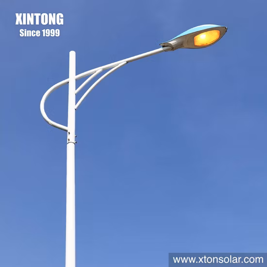 20W 30W LED integrierte Außenturbinen-Straßen-Garten-Straßen-Hauptstraßenlaterne mit Panel und Lithium-Batterie