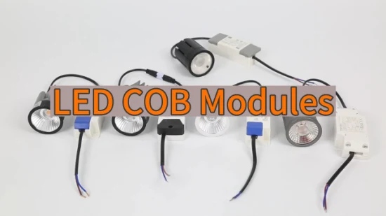 SD007gy GU10 MR16 COB-Modul LED-Spot-Lichtreflektor Dimmbares Einbau-Downlight